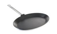 HENDI Ovali keptuvė žuviai, Titanium Professional, 400x275x(H)35 mm 629604 | E-gastro