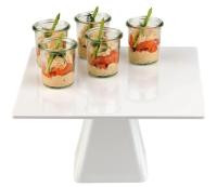 HENDI Kvadratinis torto stovas, 310x310x(H)160mm 566527 | E-gastro
