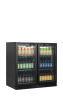 TEFCOLD Pobarinis šaldytuvas BA26H, 2 varstomos stiklinės durys, 190 l., 900 x 520 x 870 mm 45471 | E-gastro