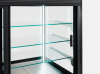 COOL HEAD Šaldoma vitrina WKR 150, juoda, 443 l. WKR 150 | E-gastro