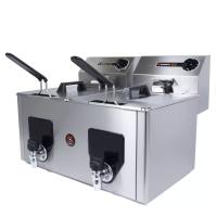 SAMMIC Elektrinė gruzdintuvė PF-10+10, 2 krepšeliai x 8 l, 230V/7000W 5130148 | E-gastro