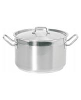 HENDI Vidutinio dydžio puodas su dangčiu Profi Line, 2L, Ø160x(H)110mm