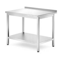 HENDI Sieninis stalas su lentyna surenkamas Profi Line 1000x700x(H)850mm