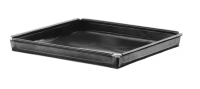 HENDI Greitaeigės orkaitės padėklas, nepridegantis, sustiprintas, kvadratinis, juodas, 290x290x(H)20mm 808344 | E-gastro