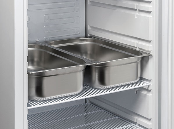 COOL HEAD Šaldiklis QNX600, plieno spalva, 600 l. QNX 600 | E-gastro