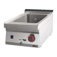 REDFOX Elektrinis marmitas GN 1/1 200 be spintelės BM 70/04 E 00018585 | E-gastro
