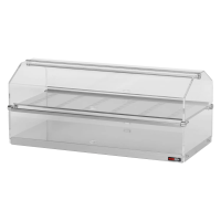 REDFOX Dviejų lygių neutrali vitrina 80x35, dvipusis atidarymas VEN 820