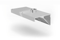 HENDI Sieninis nuožulnus gartraukis su LED apšvietimu, Profi Line, 1200x700x(H)450mm