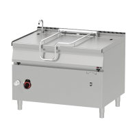 REDFOX Automatinė paverčiama keptuvė elektrinė 120 l su plieniniu dugnu BRM 90/120 E