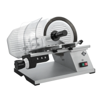 RM GASTRO Elektrinė pjaustyklė su 250 mm tefloniniu disku GMS 250 T