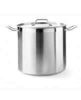 HENDI Aukštas puodas su dangčiu Profi Line, 24L, Ø320x(H)300mm 832608 | E-gastro