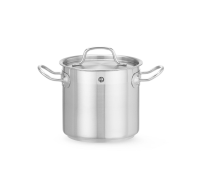 HENDI Aukštas puodas su dangčiu Profi Line, 3L, Ø160x(H)150mm 832004 | E-gastro