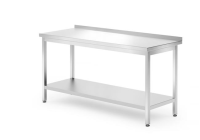 HENDI Sieninis stalas su lentyna, surenkamas, Profi Line, 1600x700x(H)850mm 812754 | E-gastro
