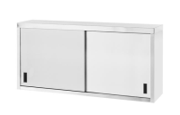 HENDI Pakabinama spintelė su slankiojančiomis durelėmis, suvirinta, Profi Line, 1200x400x(H)600mm