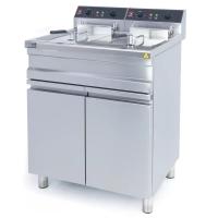 SAMMIC Elektrinė gruzdintuvė ant spintelės FE-15+15, 2 krepšeliai x 14 l, 400V/18kW 5130135 | E-gastro