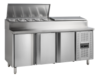 TEFCOLD Sumuštinių ruošimo stalviršis GN1/1 SS7300