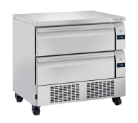 COOL HEAD Dviejų stalčių šaldymo blokas DWT92, 4xGN1/1, 230V/689W, 700x870x905 mm DWT 92 | E-gastro