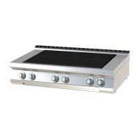RM GASTRO Elektrinė viryklė su 6 kvadratinėmis kaitvietėmis SPL 7012 E 00014776 | E-gastro
