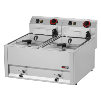 REDFOX Elektrinė gruzdintuvė 2 krepšelių 8+8 l be spintelės FE60EL