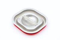 MAXIMA Gastronorm dangtis 1/6 GN, vientisas plienas, sandarus