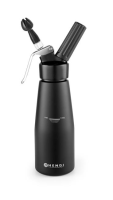 HENDI Grietinėlės plakiklis Kitchen Line, 0,5 L, juodas, Ø80x(H)260 mm