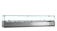TEFCOLD Vitrininis šaldytuvas VK38-200 GN1/3