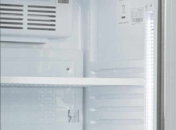 COOL HEAD Gėrimų šaldytuvas su švieslente TKG390C, baltas, 350 l. TKG 390C | E-gastro