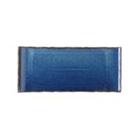 FINE DINE Stačiakampė lėkštė Eminence, mėlyna, 340x150 mm, 3 vnt. 767450 | E-gastro