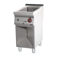 REDFOX Elektrinis marmitas GN 1/1  200 su spintele BM 70/40 E