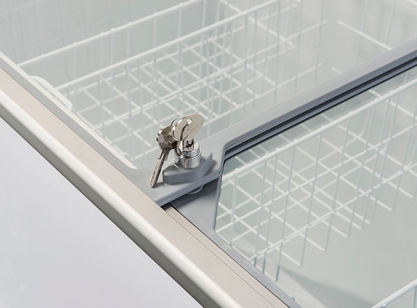 COOL HEAD Šaldymo dėžė su stumdomu stiklu, CFG308, 300 L. CFG 308 | E-gastro