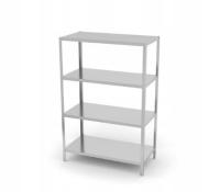 HENDI 4 lentynų stelažas – susukamas varžtais Kitchen Line, 1200x500x(H)1800mm