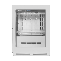 HENDI Mėsos brandinimo spinta, po skaitikliu, 98 L, 220–240V/170W, 595x620x(H)830mm