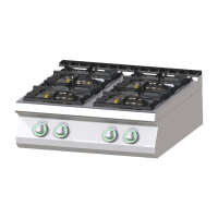 RM GASTRO Dujinė viryklė SP 708 G