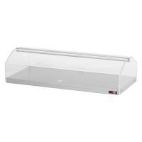 REDFOX Neutrali vitrina 80x35, dvipusis atidarymas VEN 810