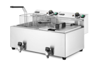 HENDI Gruzdintuvė Profi Line su išleidimo čiaupu 2×8 l, 16 l, 610×515×(H)369 mm 209301 | E-gastro