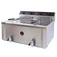 SAMMIC Elektrinė gruzdintuvė FE-12+12, 2 krepšeliai x 12 l, 400V/18000W 5130127 | E-gastro