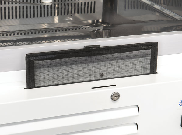 COOL HEAD Vienų durų ledų šaldiklis GET688S, GN 2/1, nerūdijantis plienas, 600 L. GET 688S | E-gastro