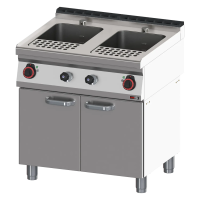 REDFOX Elektrinis makaronų virimo įrenginys 23 + 23 l su spintele VT 70/80 E