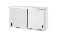 HENDI Pakabinama spintelė su slankiojančiomis durelėmis, suvirinta, Profi Line, 1000x400x(H)600mm