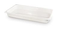 HENDI GN talpykla 1/1 iš balto polikarbonato, GN 1/1, 9L, Balta, 530x325x(H)65mm