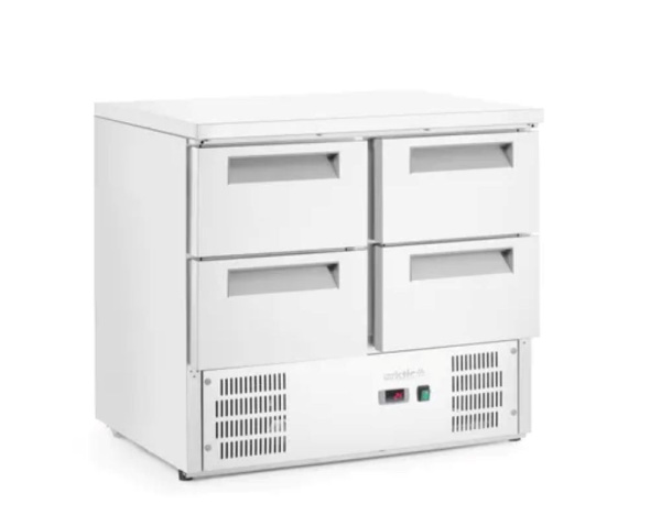 ARKTIC 4 stalčių šaldytuvas su stalviršiu GN 1/1 112L 220–240V/143W 900x700x(H)855mm 236154 | E-gastro