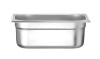 HENDI Konteineris GN 1/4, Budget Line, 2,8L, nerūdijantis plienas, 265x162x(H)100mm 800539 | E-gastro