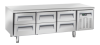 COOL HEAD Šaldomas stalas su 6 stalčiais UGN3160, GN 1/1, 230V/282W, 700x650x1803 mm UGN 3160 | E-gastro