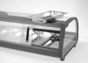 ARKTIC Suši vitrina, 5x GN 1/2 (H)40 mm (su indais), juoda, 220–240V/190W, 1800x420x(H)265 mm 274040 | E-gastro