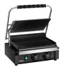 BARTSCHER Elektrinis kontaktinis grilis "Panini-MDI" 1R S, juodas, rifliuotas viršus ir apačia, 230V/2,2kW 150127 | E-gastro