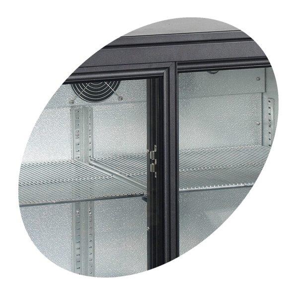 TEFCOLD Pobarinis šaldytuvas BA30S-3 15844 | E-gastro