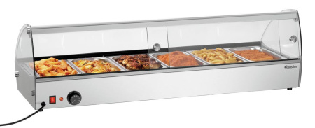 BARTSCHER Šildoma vitrina R6 6 x 1/3 GN 305059 | E-gastro