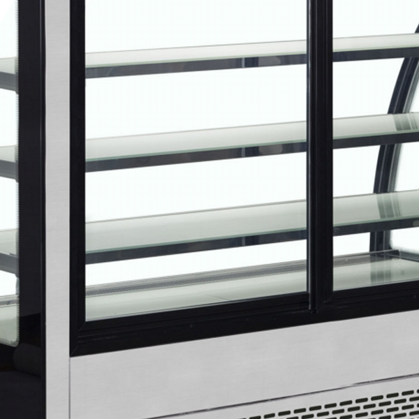 TEFCOLD Šaldoma vitrina LPD1200C BLACK 16044 | E-gastro