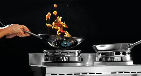 BARTSCHER Dujinė WOK virykle, dviejų kaitviečių, 2x11,5kW, Ø 290 mm, 900x600x960 mm 1052103 | E-gastro