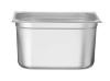 HENDI Konteineris GN 2/3, Kitchen Line, 15.5L, nerūdijantis plienas, 354x325x(H)200 mm 806258 | E-gastro